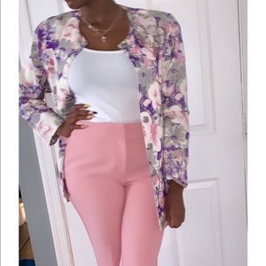 Anne Crimmins Floral Blazer